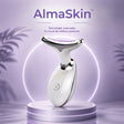 AlmaSkin - Masajeador Facial y Cuello con LED Antiedad
